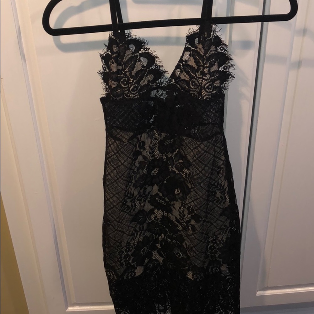 Black Lace Dress